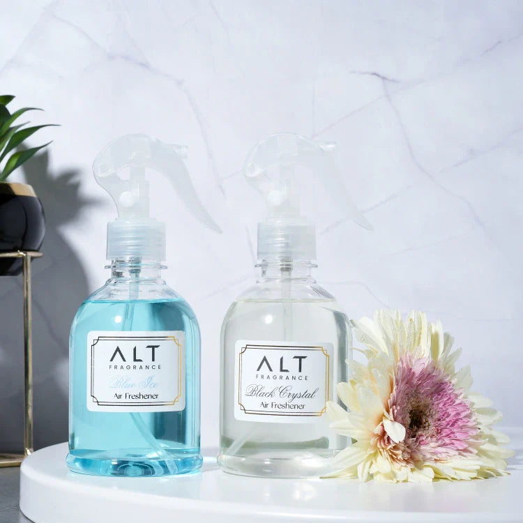 (Pack of 2) Blue Ice & Black Crystal - Air fresheners (300 ML x 2)