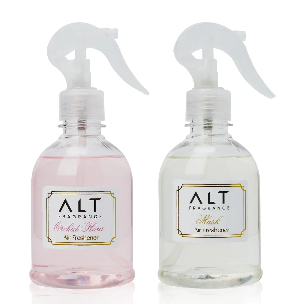 (Pack of 2) Musk & Orchid Flora - Air fresheners (300 ML x 2)